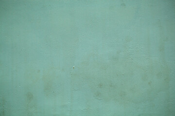 Image showing Dull forest green painted wall background texture