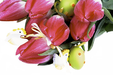 Image showing Easter Flower Theme