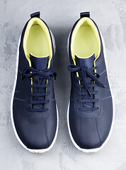 Image showing Dark Blue Sneakers