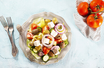 Image showing greek salad