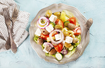 Image showing greek salad