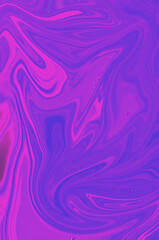 Image showing Holographic background in pink and purple colors