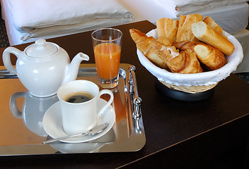 Image showing a french breakfast 