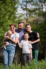 Image showing hipster family portrait