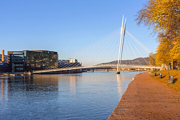 Image showing Ypsilon Bridge Autumn