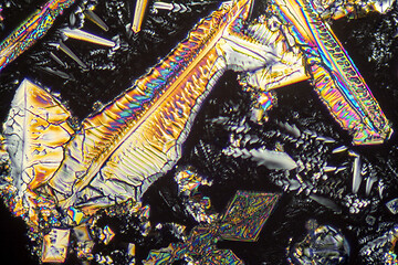 Image showing Sodium nitrate microcrystals