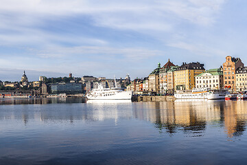 Image showing Stockholm daylight skyline panorama