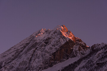 Image showing winter sunrise