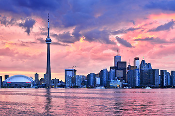 Image showing Toronto skyline