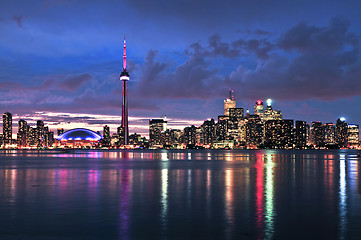 Image showing Toronto skyline