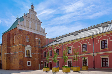 Image showing Courtyard of Castle