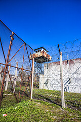 Image showing Abandoned Soviet time prison