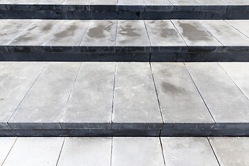 Image showing Old steps, close-up