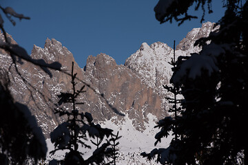 Image showing winter sunrise