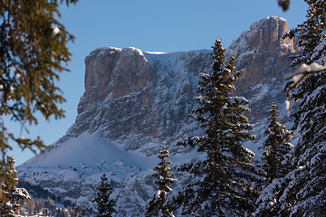 Image showing winter sunrise