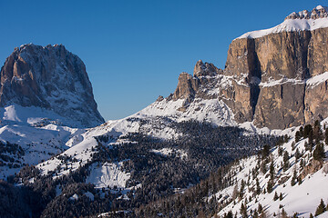 Image showing winter sunrise