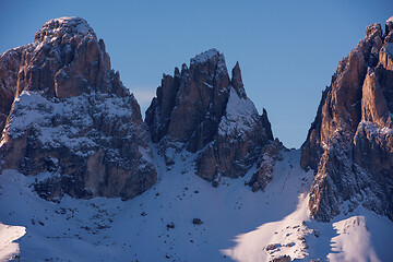 Image showing winter sunrise