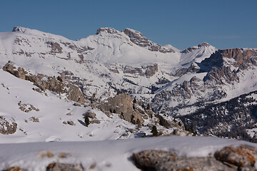 Image showing winter sunrise