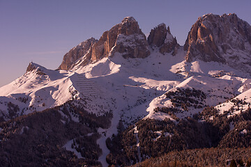 Image showing winter sunrise