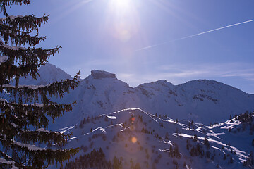 Image showing winter sunrise