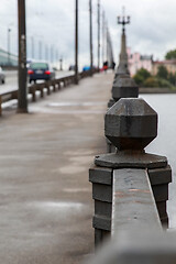 Image showing Stone bridge in Riga town.