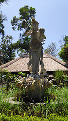 Image showing Traditional Bali god sculpture