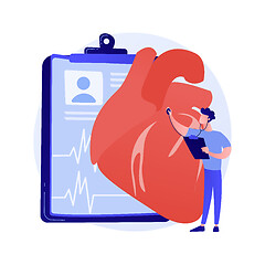 Image showing Hearing screening abstract concept vector illustration.