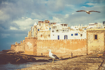 Image showing Senic costal town of Essaouira - Magador, Marrakech, Morocco.