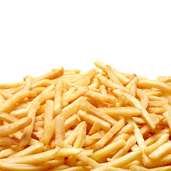 Image showing French Fries isolated on white