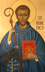 Image showing Saint Benedict of Nursia