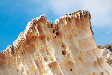 Image showing Cliffs by the sea.