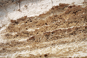 Image showing Sandstone stone surface.