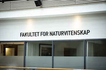 Image showing Faculty of Nature Science