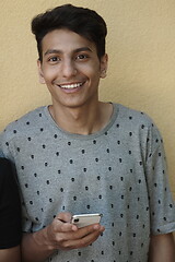 Image showing middle eastern trendy student portrait