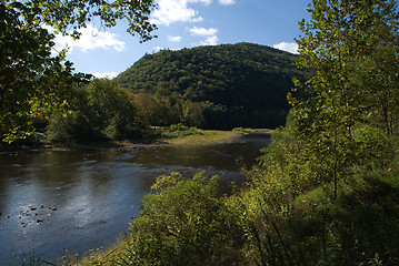 Image showing Bucolic Stream Scene