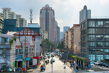 Image showing Shanghai street, China