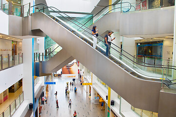 Image showing Central Boat Quay mall. Singapore