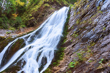 Image showing closeup of Rachitele waterfall