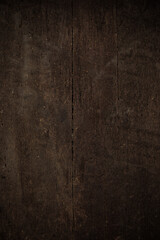 Image showing Dark vintage wood texture