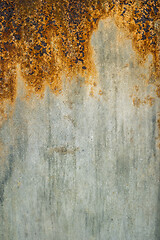 Image showing Rusty metal texture background