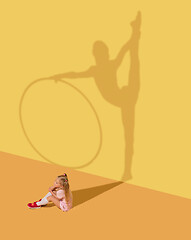 Image showing Dream about being gymnast