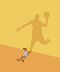 Image showing Dream about basketball