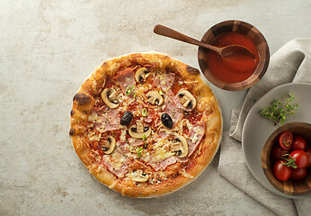 Image showing Pizza