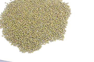 Image showing Mung beans in basket