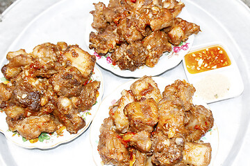 Image showing fried pork chops