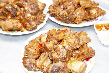 Image showing fried pork chops