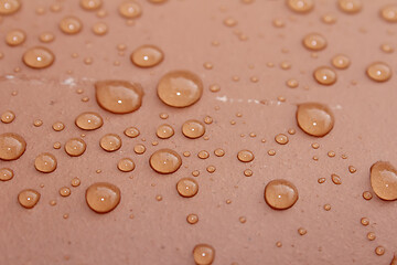 Image showing dew on a red background