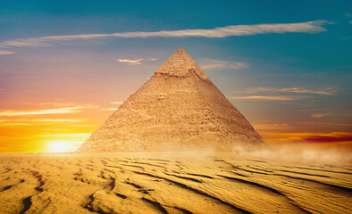 Image showing Sand in the desert