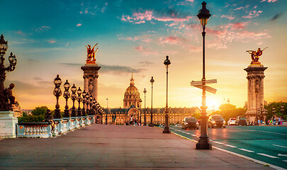 Image showing Les invalides quarter