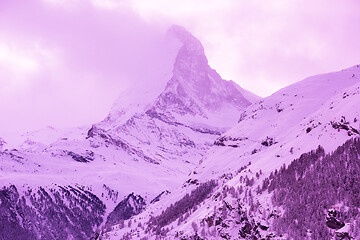 Image showing mountain matterhorn